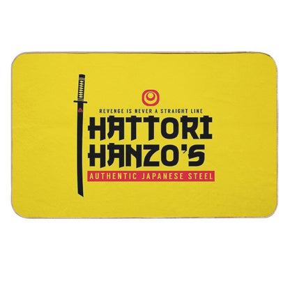 Japanese Steel Dark Version  Long-Lasting Bath Mat