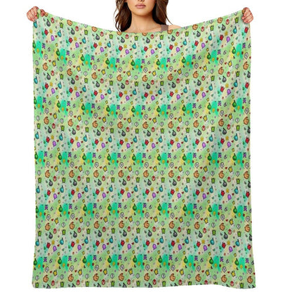 Stardew Infinite Pattern Anti-pilling Throw Blanket