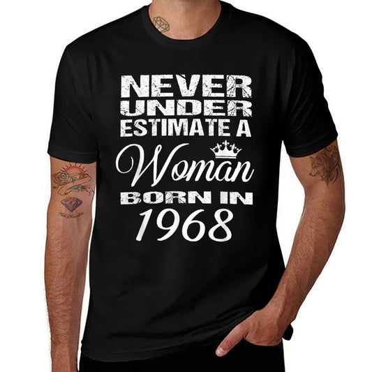50th Birthday for Women Born in 1968  Quick-drying T-Shirt