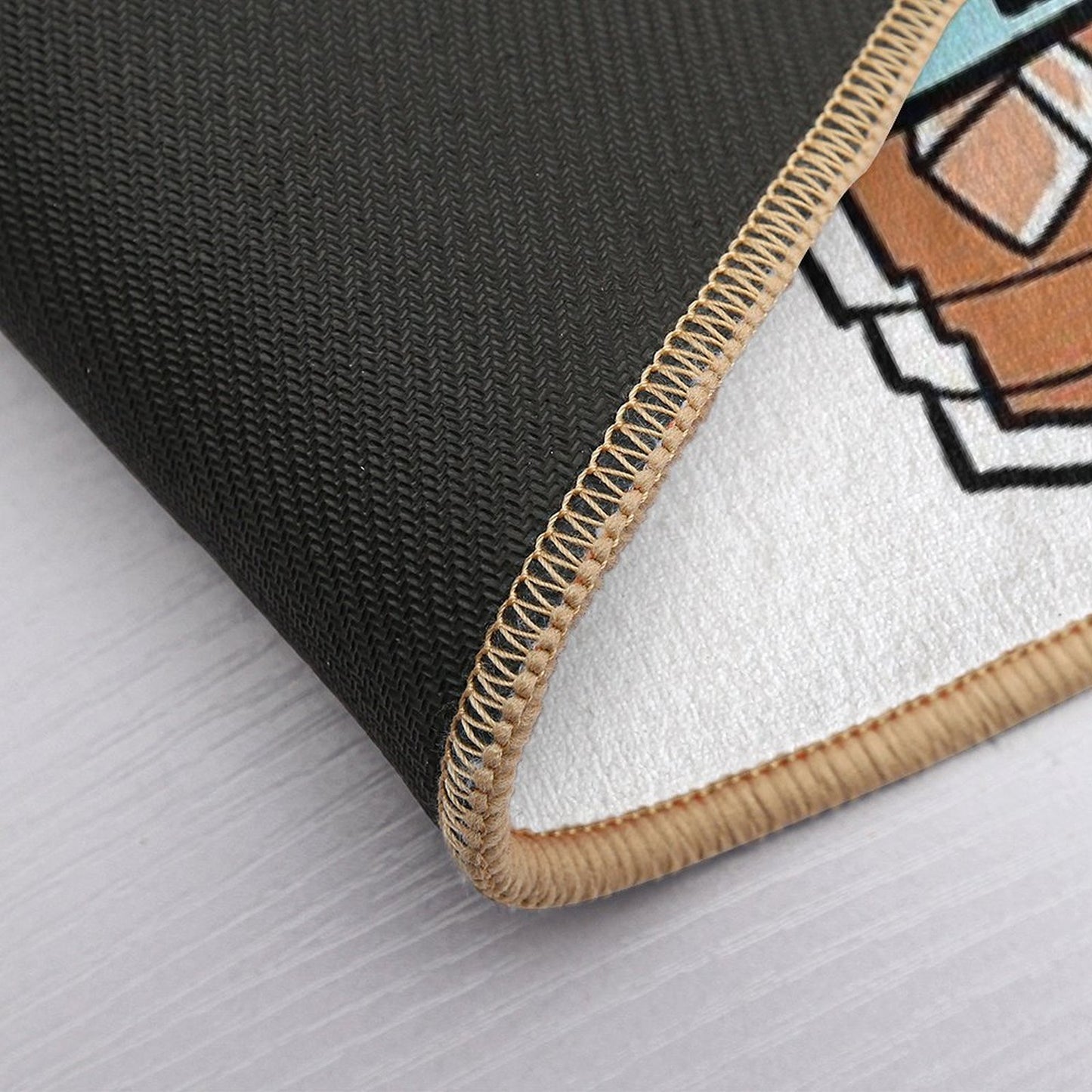 More Espresso Less Depresso  Fade-Resistant Bath Mat