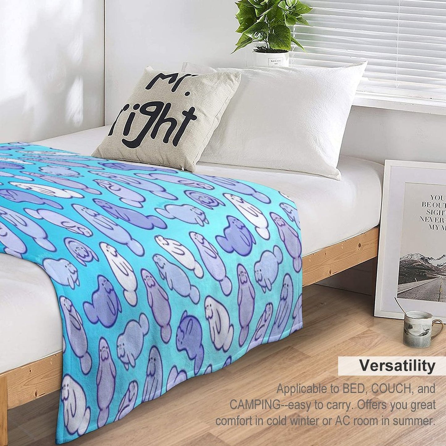 Manafree 2 Easy Care Throw Blanket