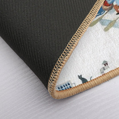 Captain Bernaidle  Absorbent Bath Mat