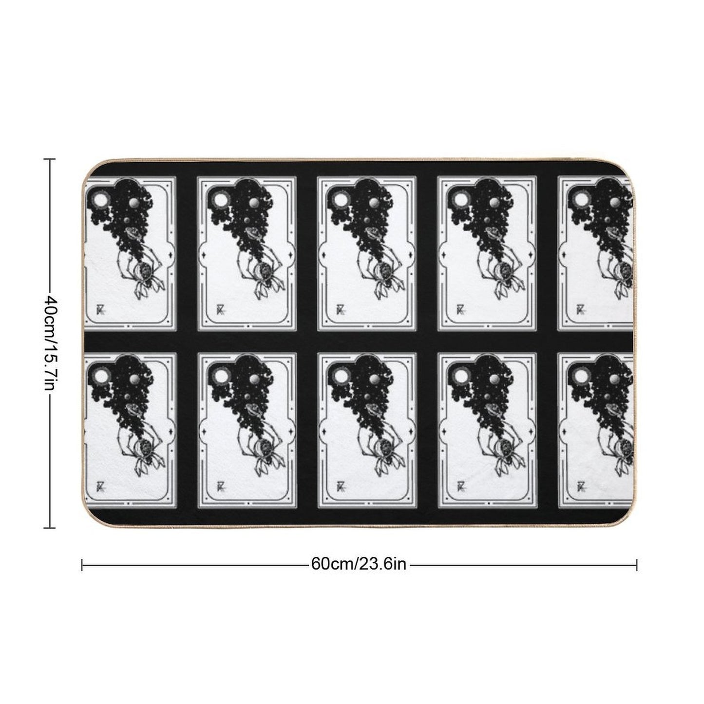 How The Universe Came Into Being - Spiderverse  Toxin-Free Bath Mat