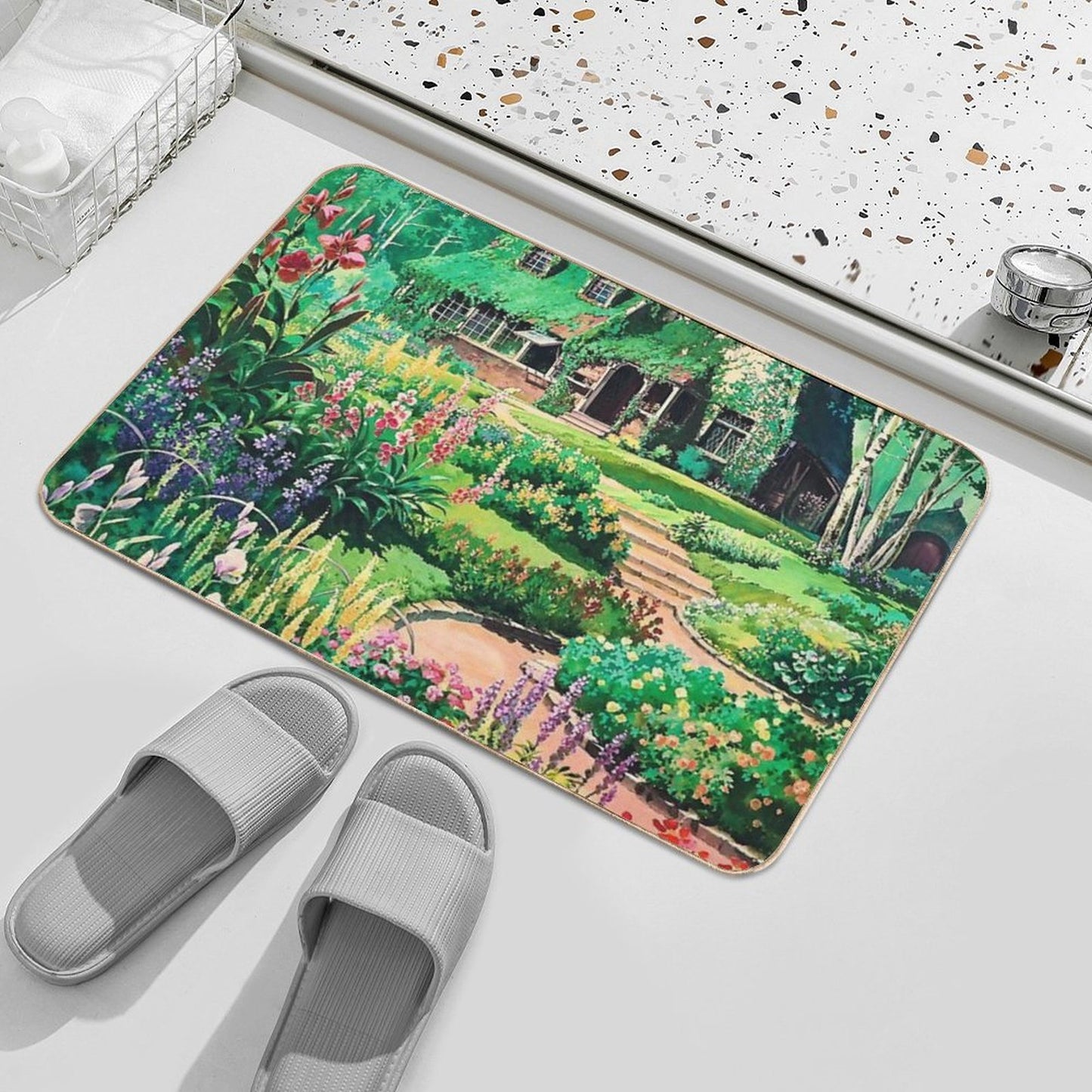 A Witch's House Durable Bath Mat