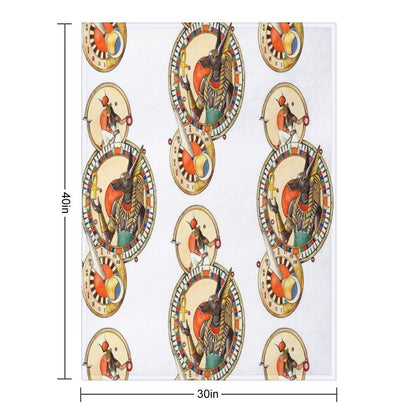 Canis Major Quick-dry Throw Blanket