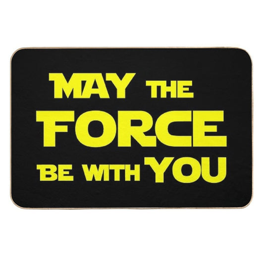 May The Force Be With You  Fade-Resistant Bath Mat