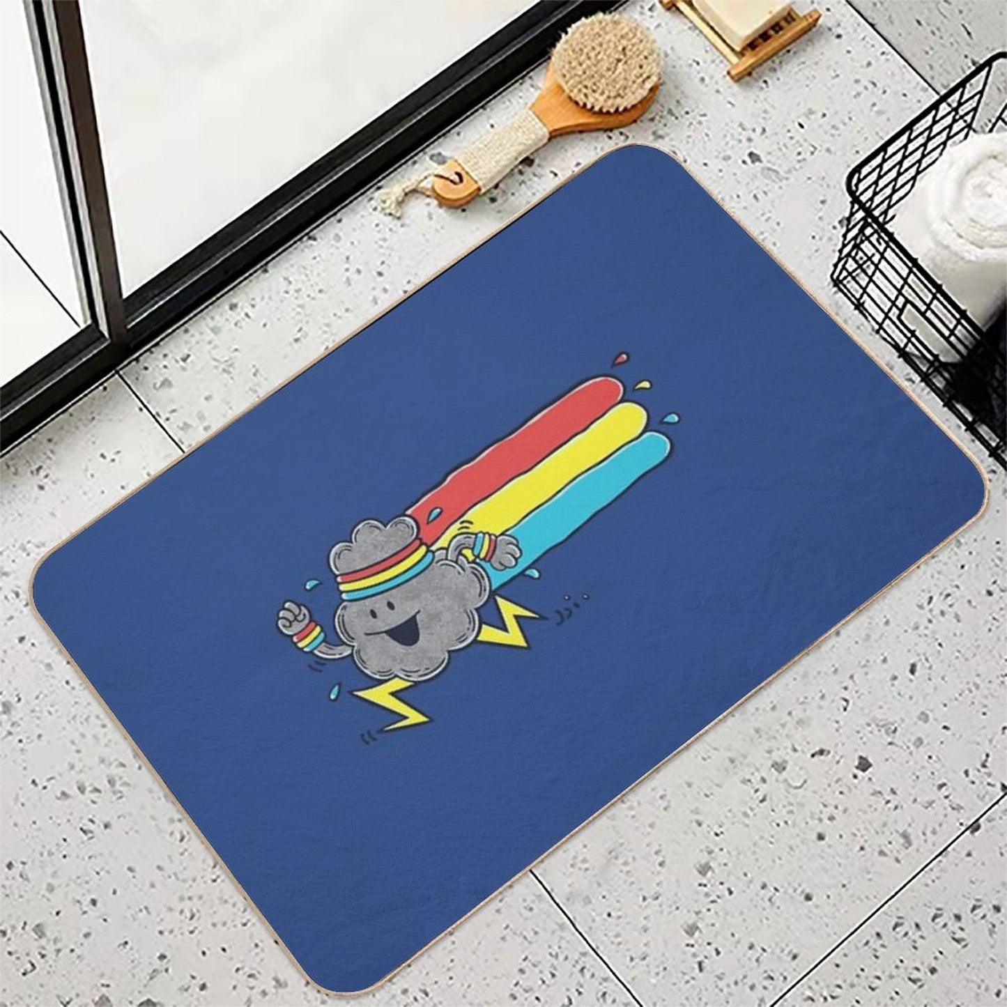 Cloud Runner  Non-Slip Bath Mat
