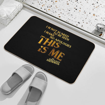 Retro Vintage This Is Me The Greatest Showman Gifts Movie Fan  Pet-Safe Bath Mat