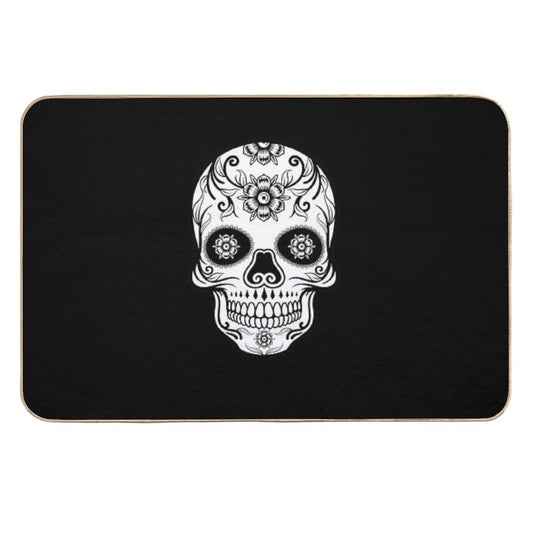 Mexican Skull Head  High-Traffic Bath Mat