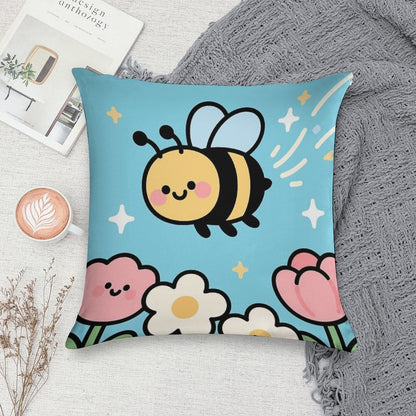 Bee Kind! Soft Anti-Pilling Throw Pillow