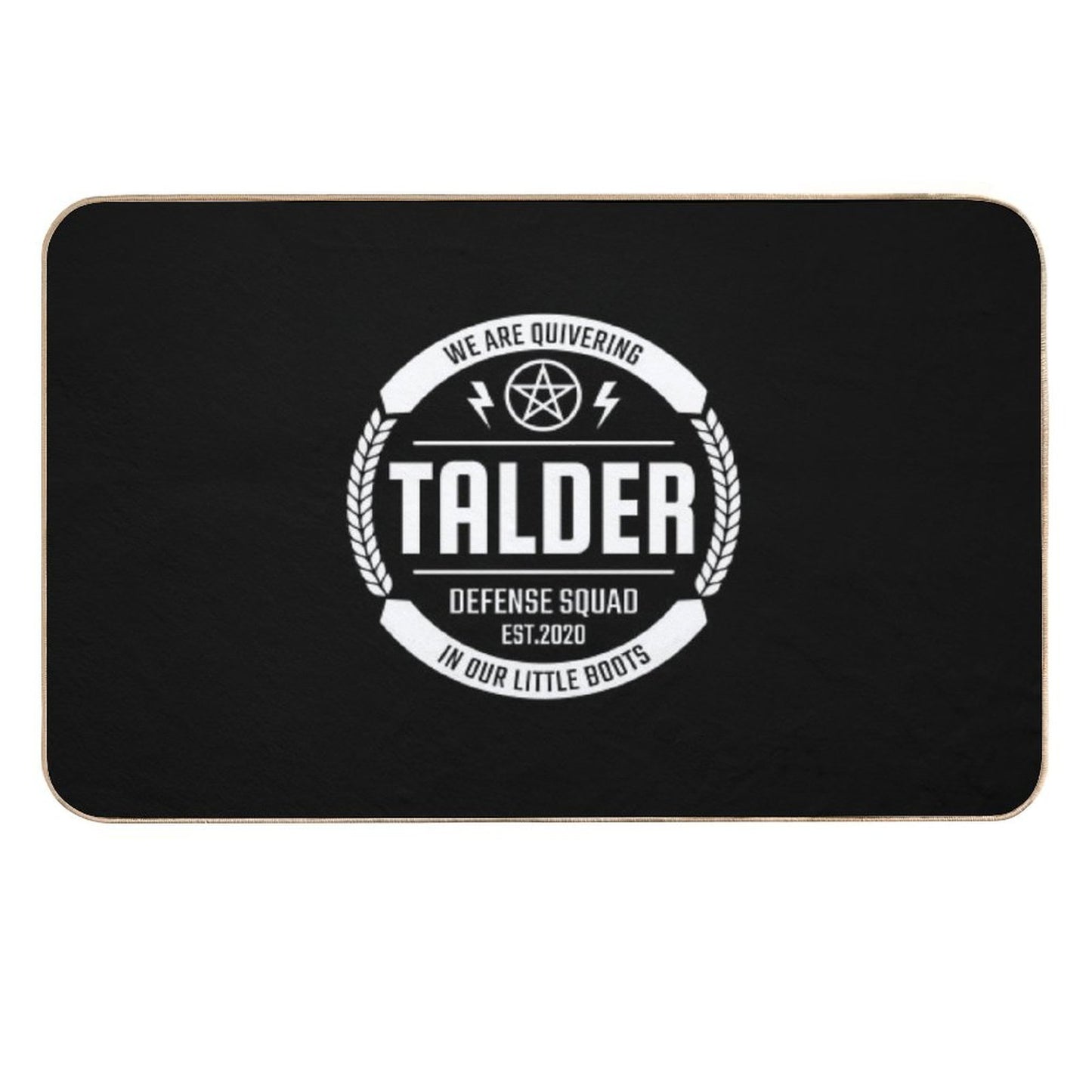 Talder Defense Squad 04  Slip-Resistant Bath Mat