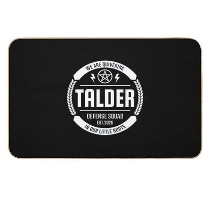 Talder Defense Squad 04  Slip-Resistant Bath Mat