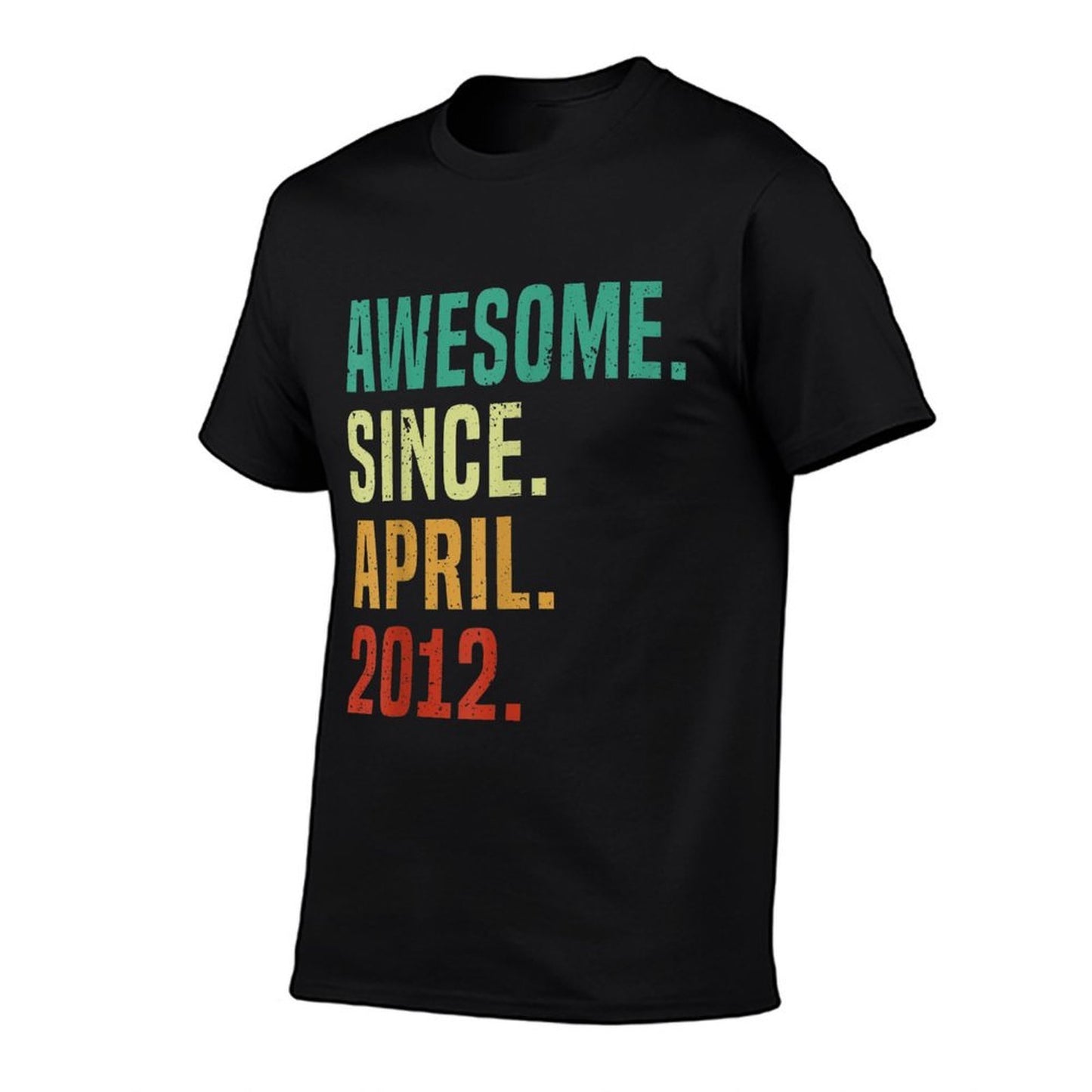 13 Years Old Awesome Since April 2012 13th Birthday  Soft T-Shirt