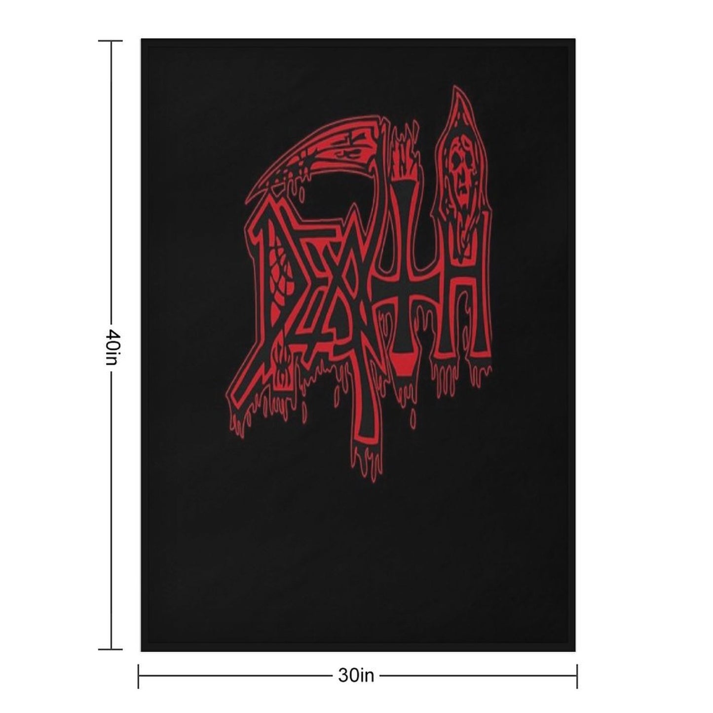 Funny Gift Kehidupan Akan Menghadiahimu Dengan Pertemuan England Metal Tees Premium Throw Blanket