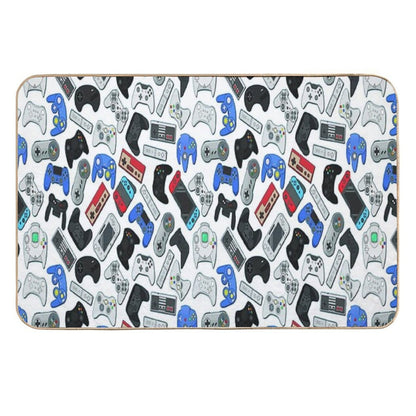 Video Game Controllers  Repositionable Bath Mat
