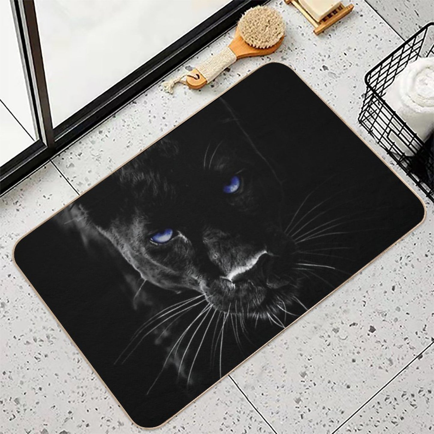 BLACK PANTHER  Easy Maintenance Bath Mat