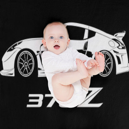Nissan 370z Sustainable Throw Blanket