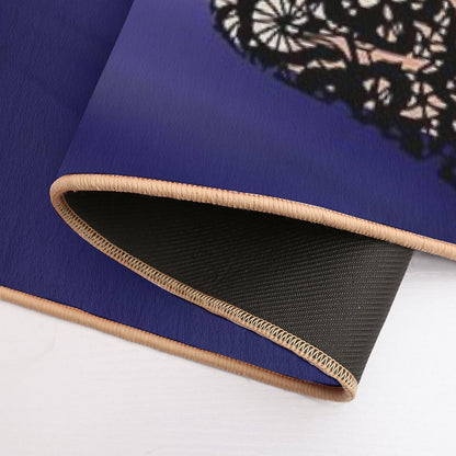 Lace Gown Lady  Anti-Trip Bath Mat