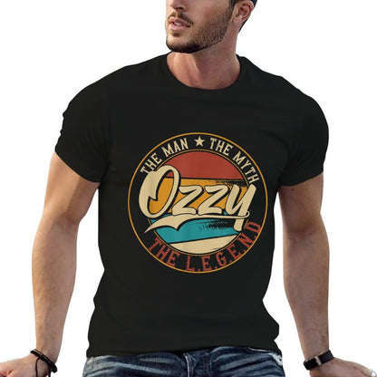 Ozzy The Man The Myth The Legend  High-quality Stitching T-Shirt