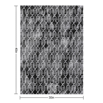 Link - Grey Marble Gift-ready Throw Blanket