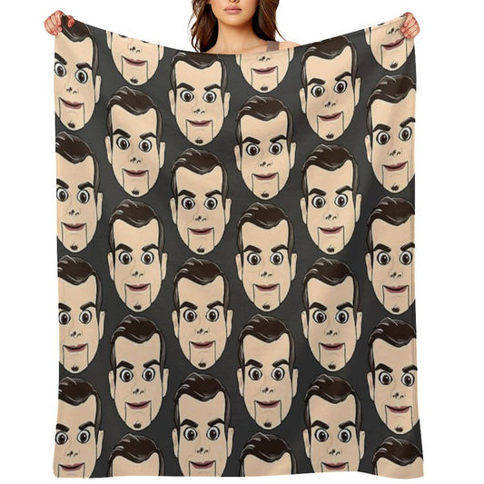 Slappy Movie Wrinkle-free Throw Blanket