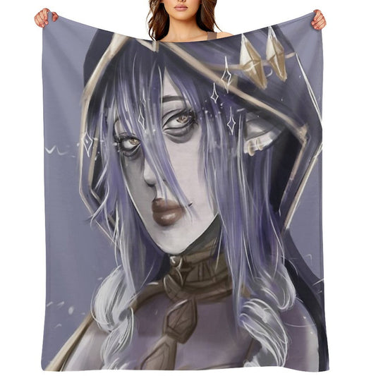 Layla Genshin Impact Quick-dry Throw Blanket