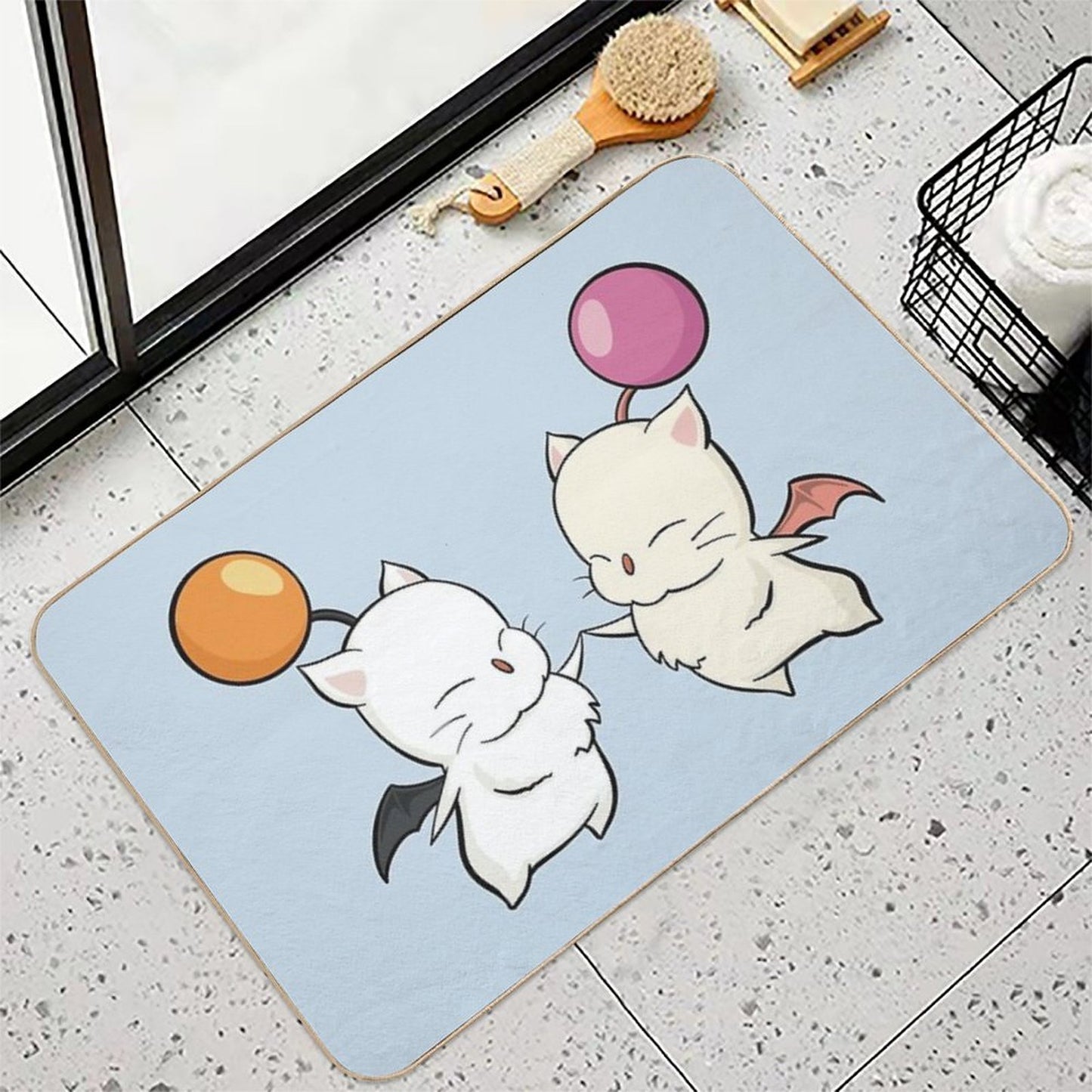 Moogles  High-Traffic Bath Mat