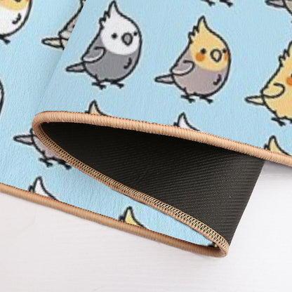 Chubby Cockatiel Collection  Versatile Bath Mat