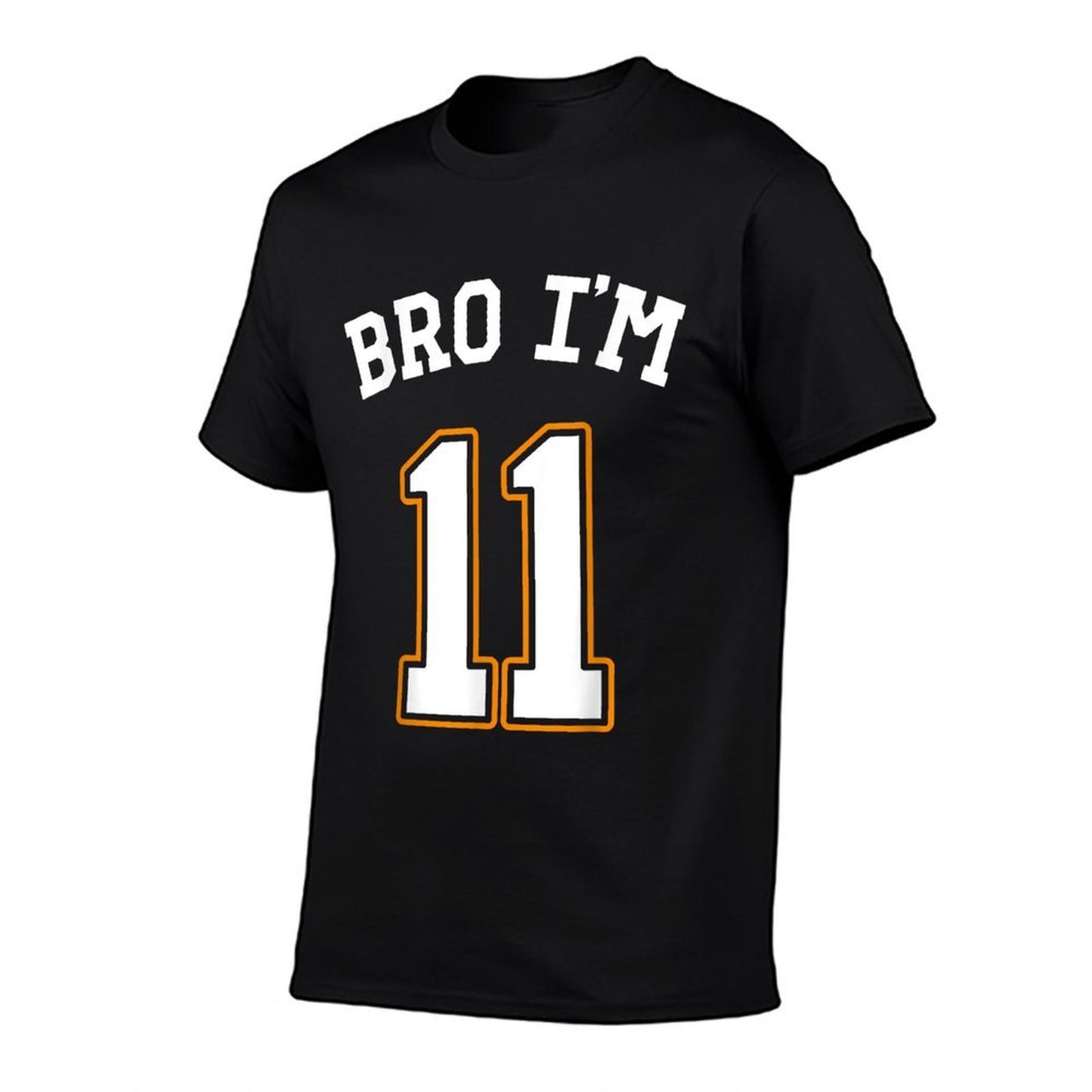 11th Birthday 11yo Bro I'm 11 Girl 11th Birthday Boy  Wrinkle-resistant T-Shirt