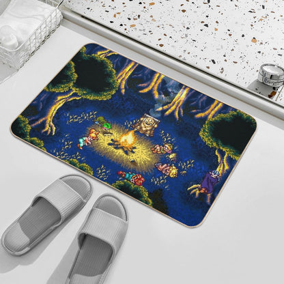 Chrono Trigger Campfire  Odorless Bath Mat