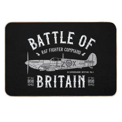 Battle of Britain - Spitfire  Pet-Safe Bath Mat