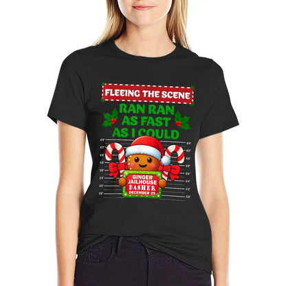 Funny Gingerbread Inmate Christmas Matching Family Group Set  Soft T-Shirt