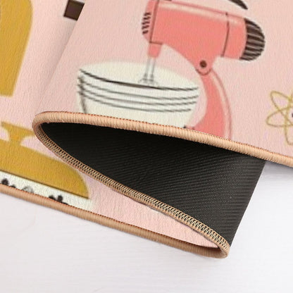 Atomic Kitchen  Fade-Resistant Bath Mat