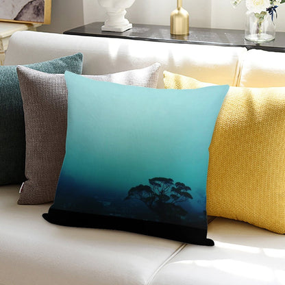 Contemplation Soft Anti-Pilling Throw Pillow