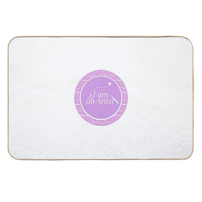 I Am An Artist  Pet-Safe Bath Mat