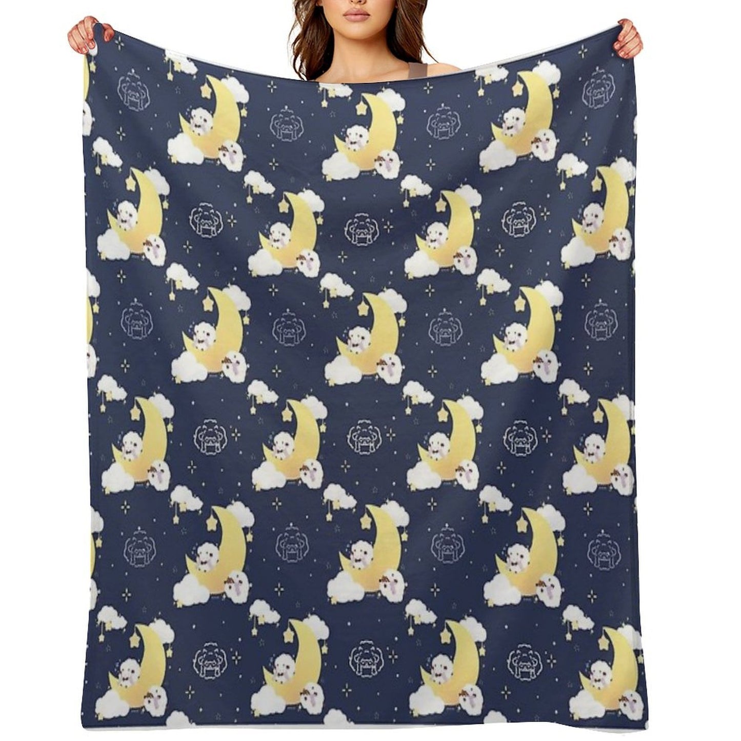 Dreamy Sheep Multi-functional Throw Blanket