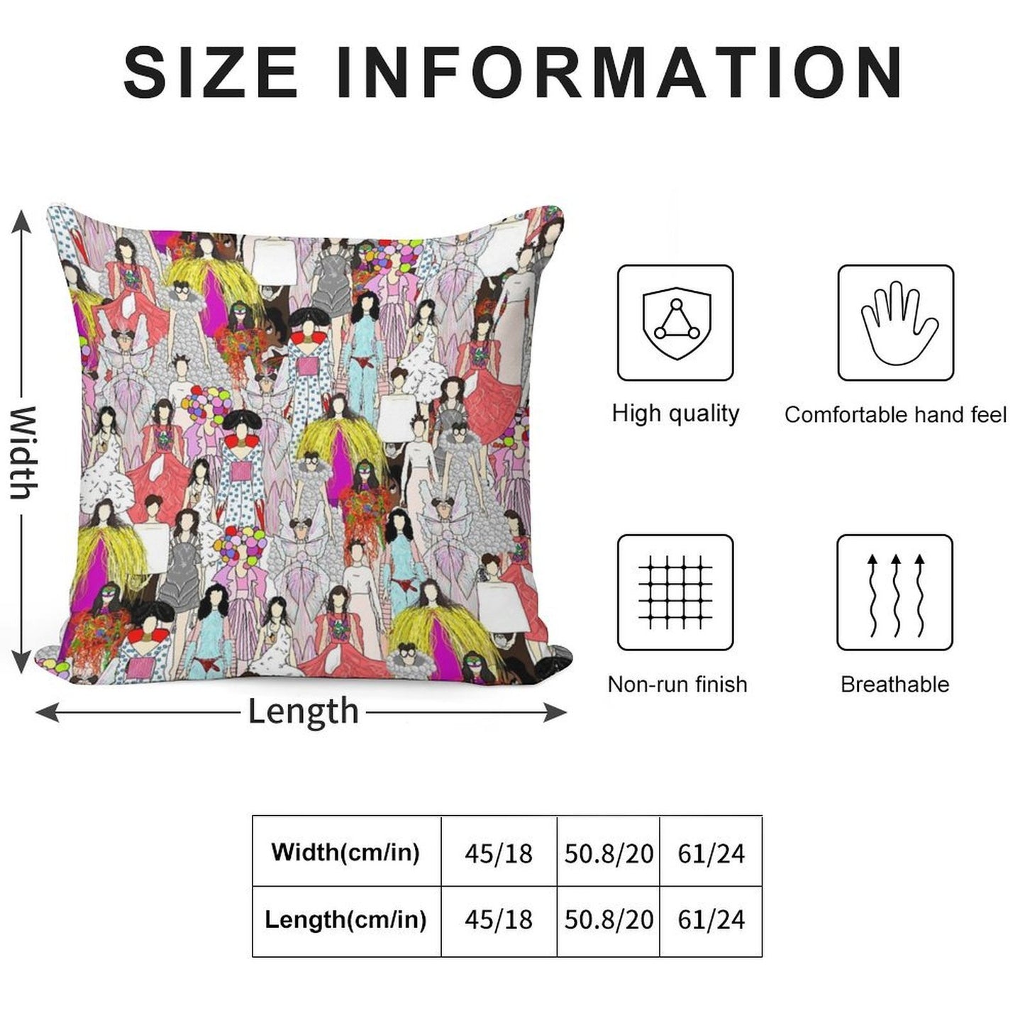 Bjork-A-thon Soft Luxury Feel Throw Pillow