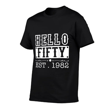 50th Birthday Celebration Quote  Versatile T-Shirt