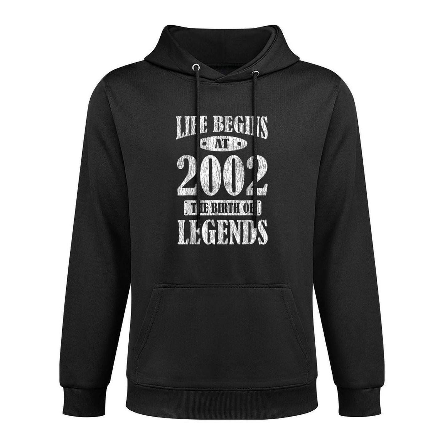 21 Years Old Bday 2002 The Birth Of Legends 21st Birthday Machine Washable Hoodie