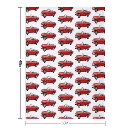 Triumph Spitfire Quick-dry Throw Blanket