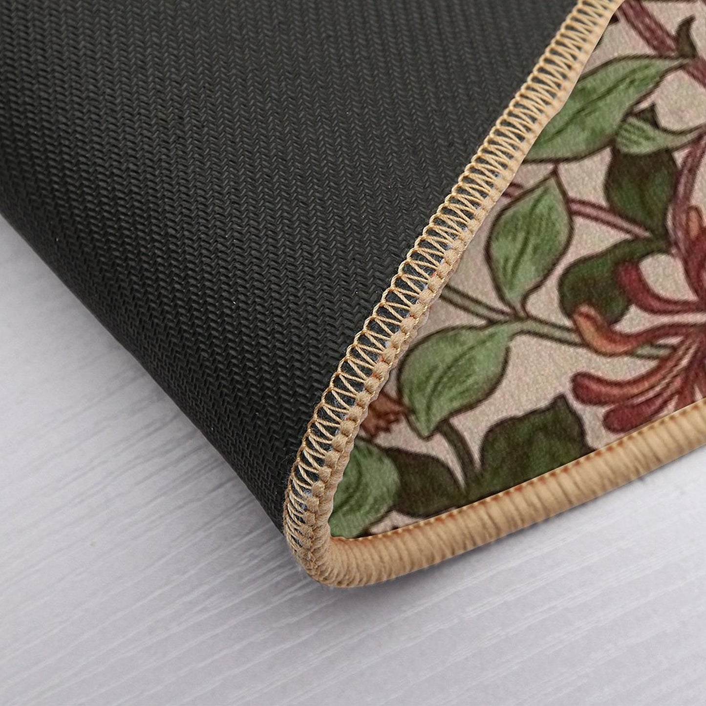 William Morris Floral Design  Absorbent Bath Mat