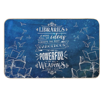 Libraries  Long-Lasting Bath Mat