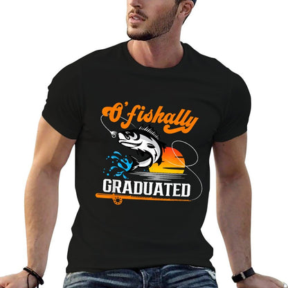 O&#39;fishally Graduated Fishing Lover Graduation Party  Moisture-wicking T-Shirt
