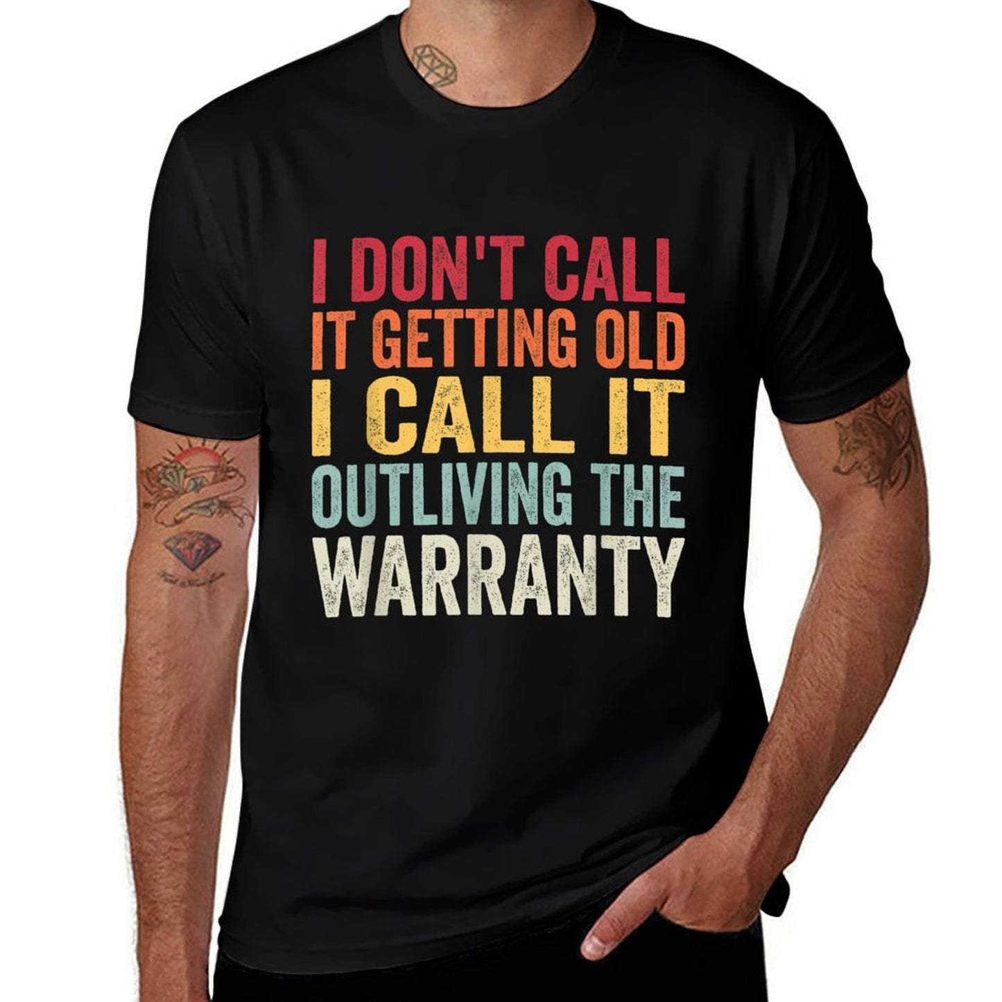 Birthday Gifts For Old Man Woman, I Dont Call It Getting Old  Summer-ready Fabric T-Shirt