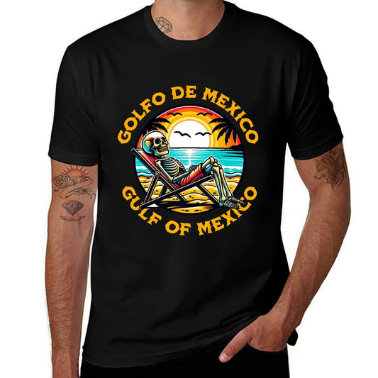 Golfo De Mexico Viva Gulf of Mexico Gulf America Premium  Eco-friendly Material T-Shirt