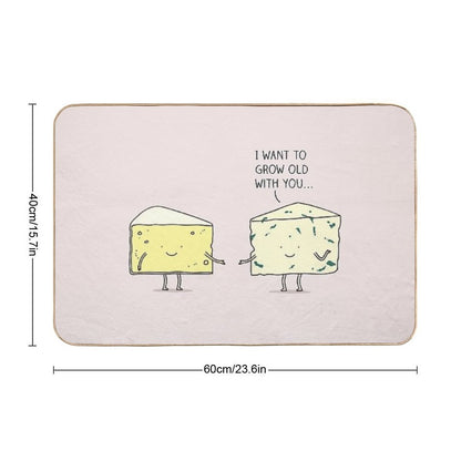 Matured Cheese  Easy Maintenance Bath Mat