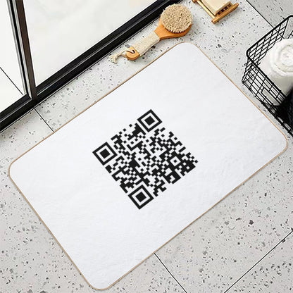 Star Wars Theme QR Code  Anti-Trip Bath Mat