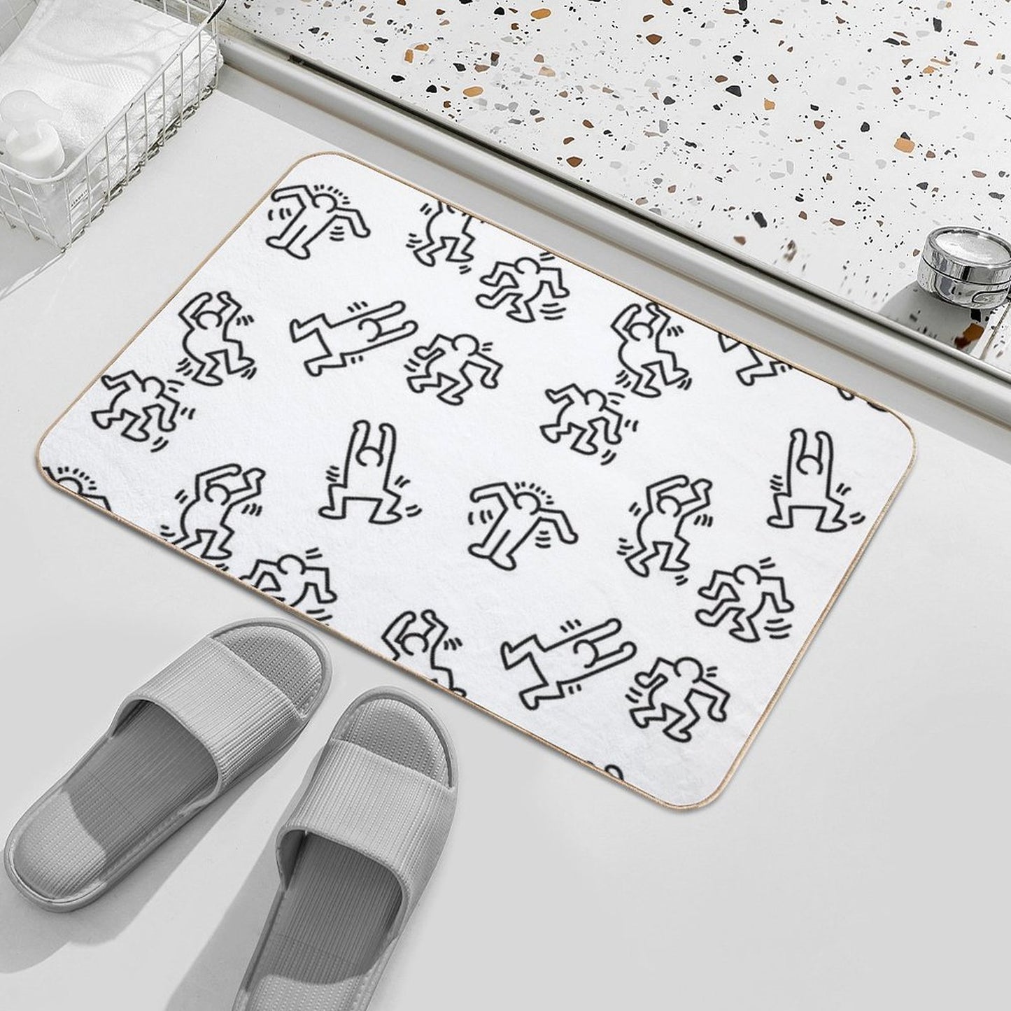 Tiny Dancers  Eco-Friendly Bath Mat