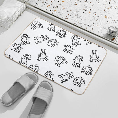 Tiny Dancers  Eco-Friendly Bath Mat