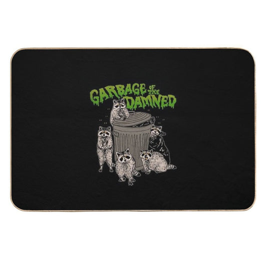 Garbage of The Damned  Easy Maintenance Bath Mat